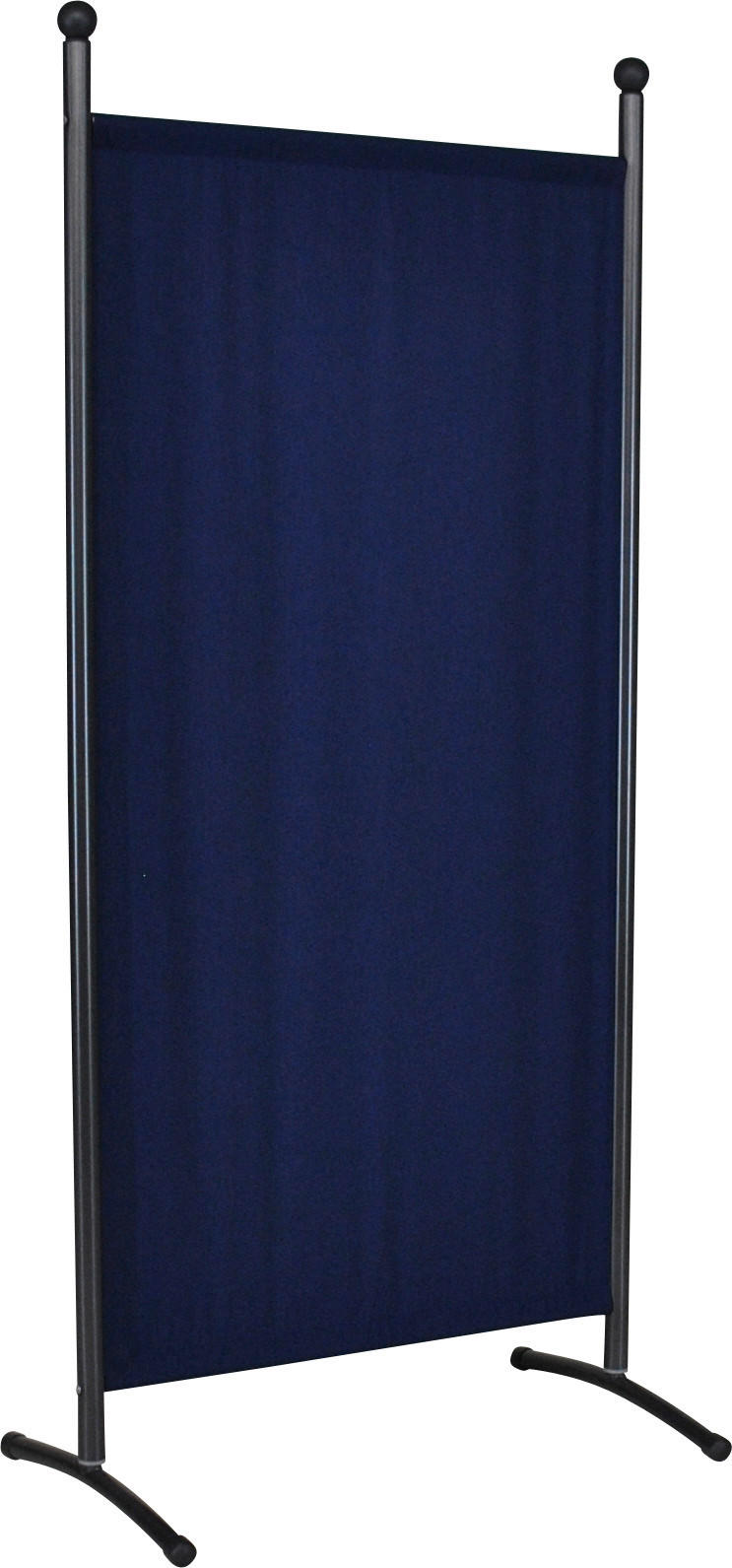 SICHTSCHUTZ - Blau/Grau, Basics, Textil/Metall (82/178/51cm) - Boxxx
