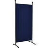 SICHTSCHUTZ - Blau/Grau, Basics, Textil/Metall (82/178/51cm) - Boxxx