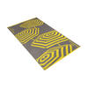 STRANDTUCH crazy sunshade Gelb 100/180 cm  - Gelb, KONVENTIONELL, Textil (100/180cm) - Vossen