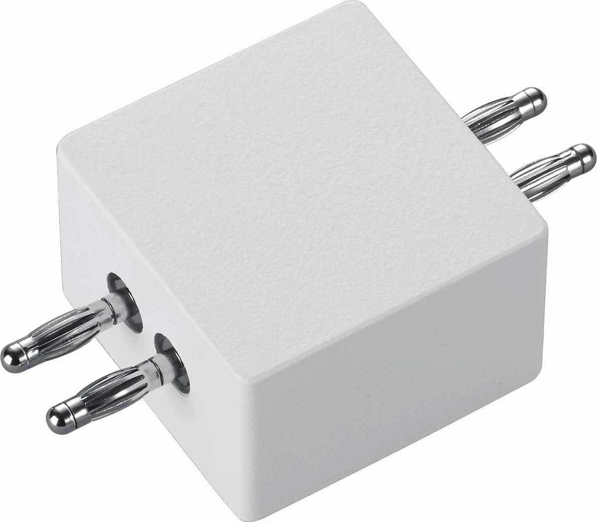 DECKENLEUCHTE 4,5/4,5/3 cm   - Weiß, Basics, Metall (4,5/4,5/3cm) - Helestra