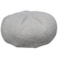 POUF Bouclé 60/30/60 cm  - Naturfarben, Design, Textil (60/30/60cm) - Carryhome