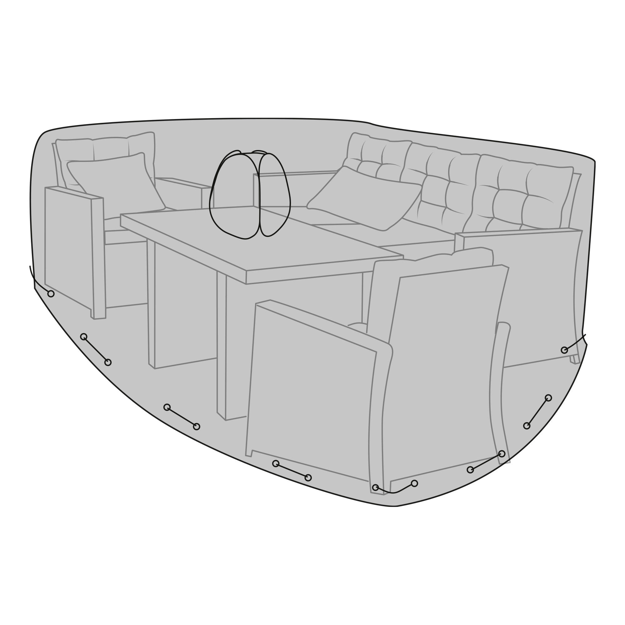 SKYDDSHÖLJE - svart, Modern, plast (210/95/180cm) - MID.YOU