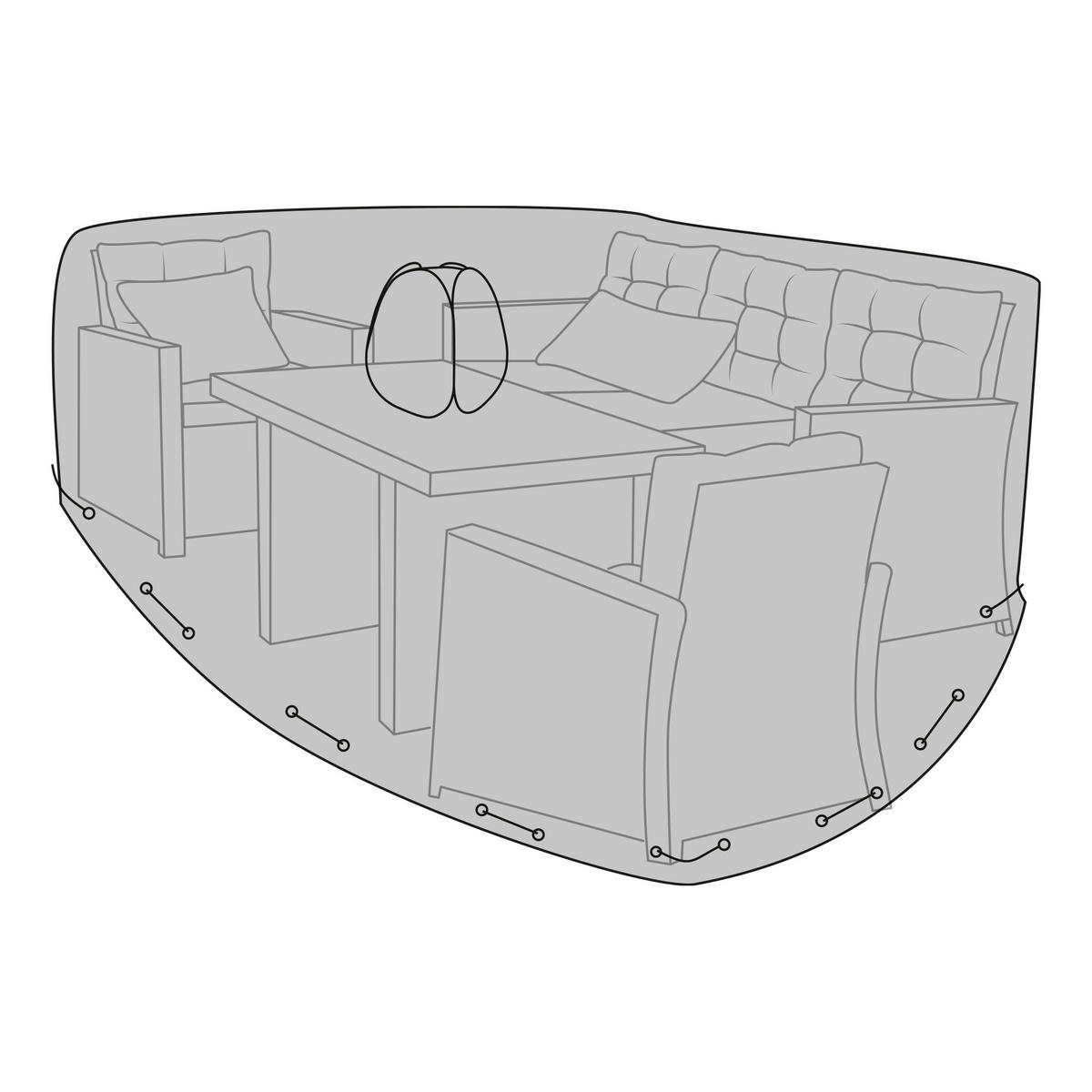 SCHUTZHÜLLE Schwarz   - Schwarz, MODERN, Kunststoff (210/95/180cm) - MID.YOU
