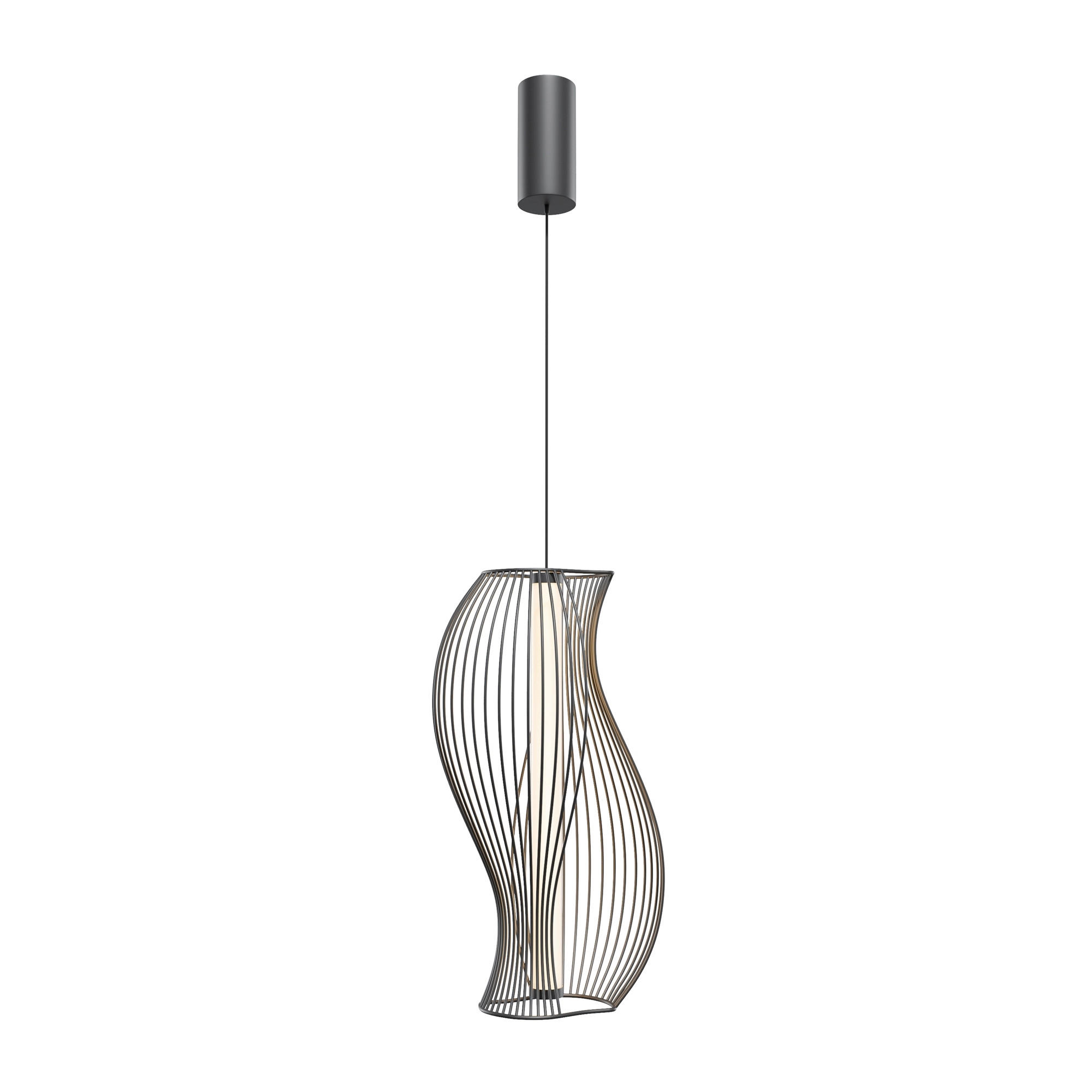 PENDELLEUCHTE Shadows of the past 21/352/17 cm  - Schwarz, Design, Metall (21/352/17cm) - MAYTONI