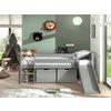 SPIELBETT Kiefer 90/200 cm Grau  - Grau, MODERN, Holz/Holzwerkstoff (90/200cm) - MID.YOU