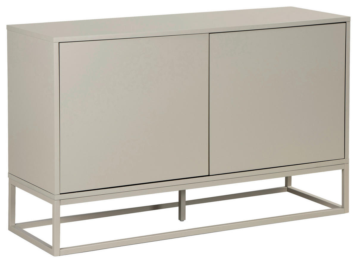 SIDEBOARD  in 120/76/40 cm  - Weiß, Design, Holzwerkstoff/Metall (120/76/40cm) - MID.YOU