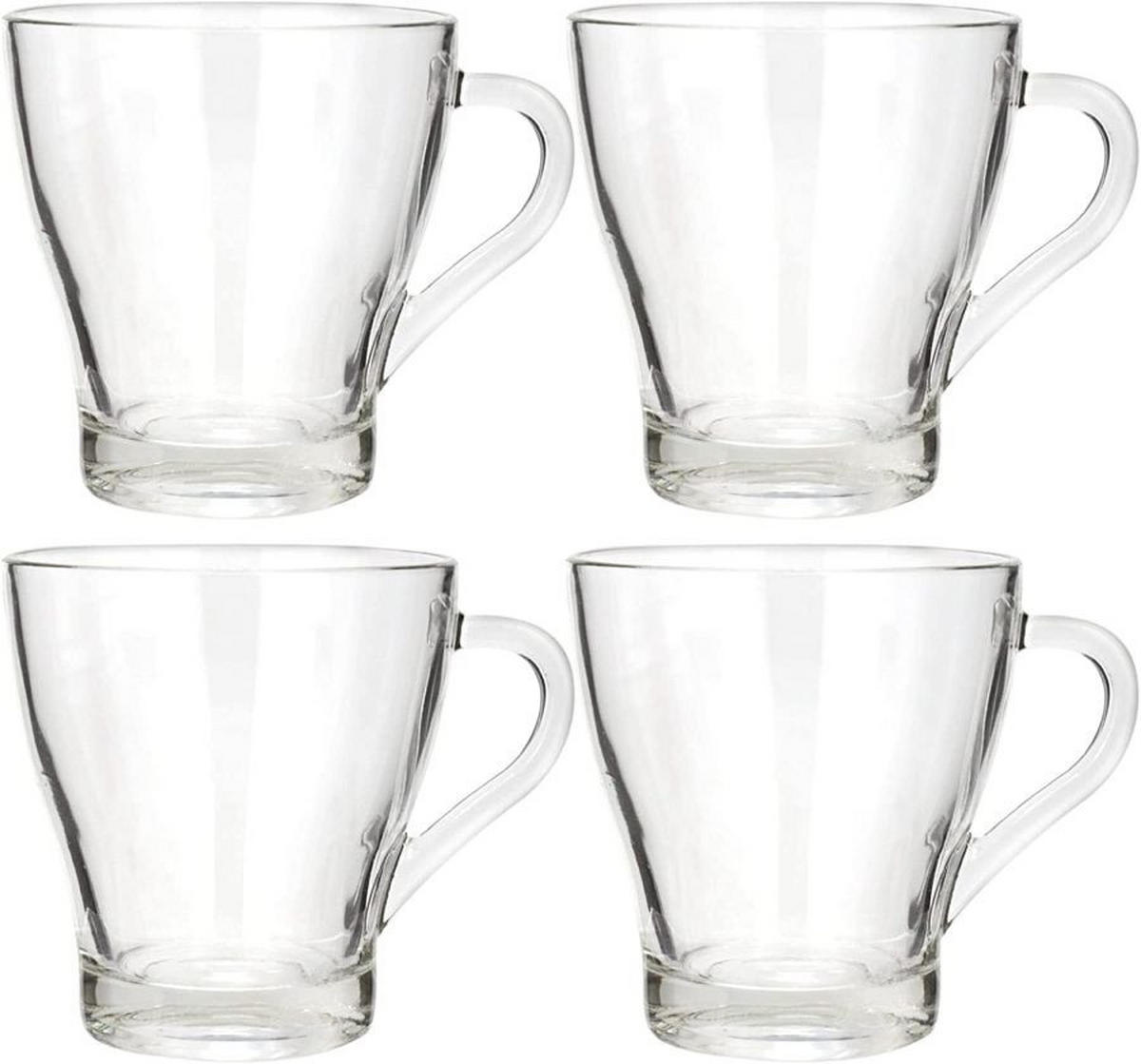 SET MED TEGLAS  - transparent, Basics, glas (9/9,5/7,9cm)