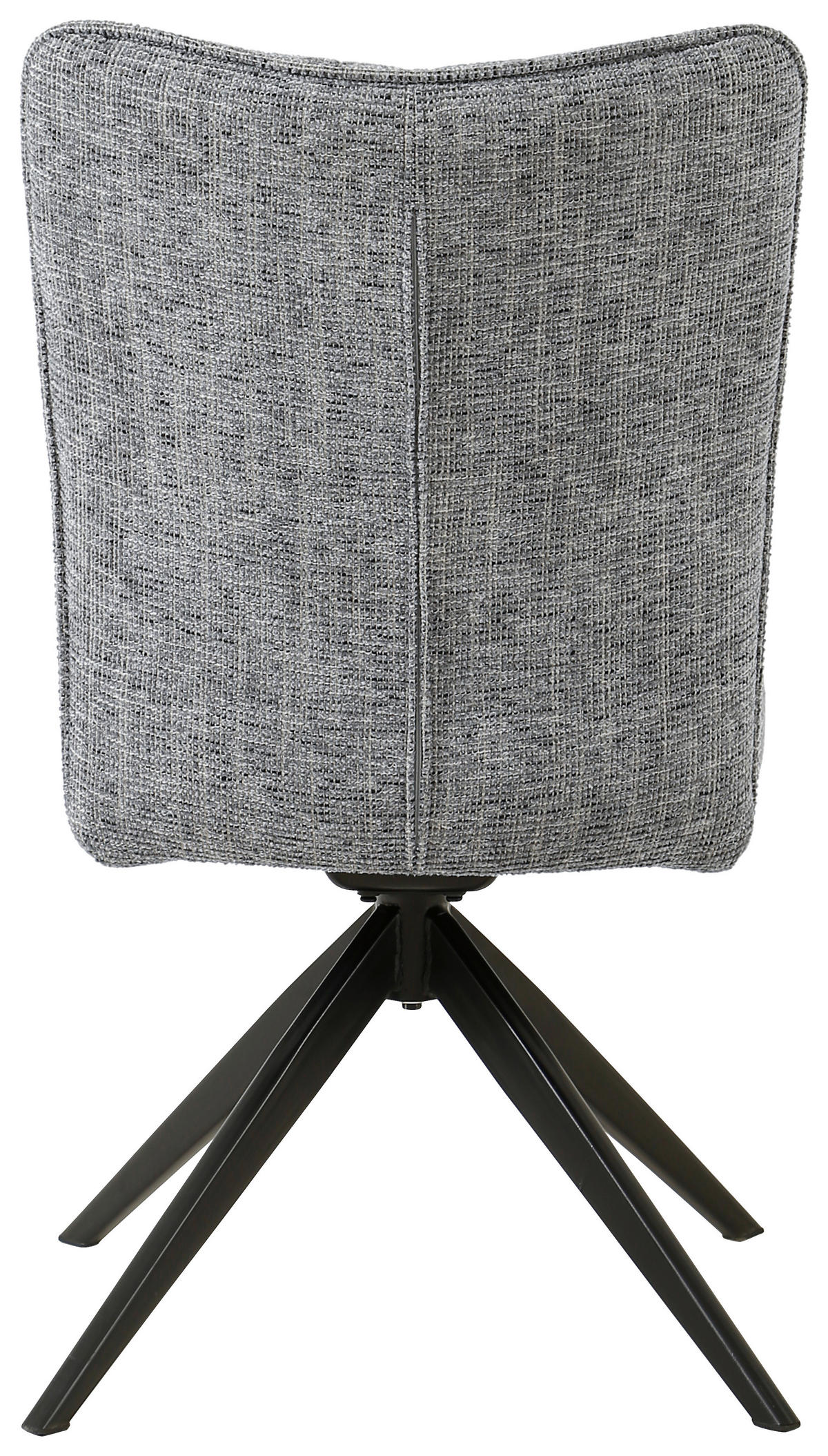 STUHL - Schwarz/Grau, Design, Textil/Metall (50/90,5/66cm) - Carryhome