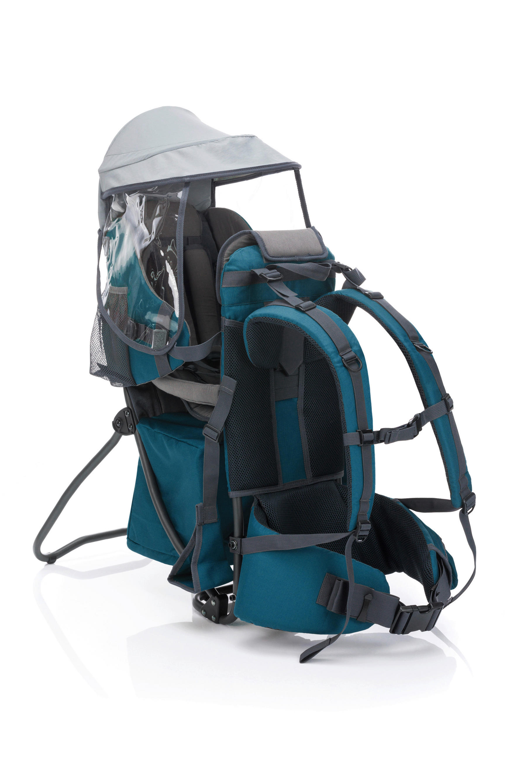 RÜCKENTRAGE Elite  - Petrol, Basics, Kunststoff/Metall (18/44/27cm) - Fillikid