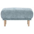 HOCKER Flachgewebe Blau  - Blau, KONVENTIONELL, Holz/Textil (88/49/62cm) - Carryhome