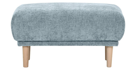 HOCKER Flachgewebe Blau - Blau, KONVENTIONELL, Holz/Textil (88/49/62cm) - Carryhome