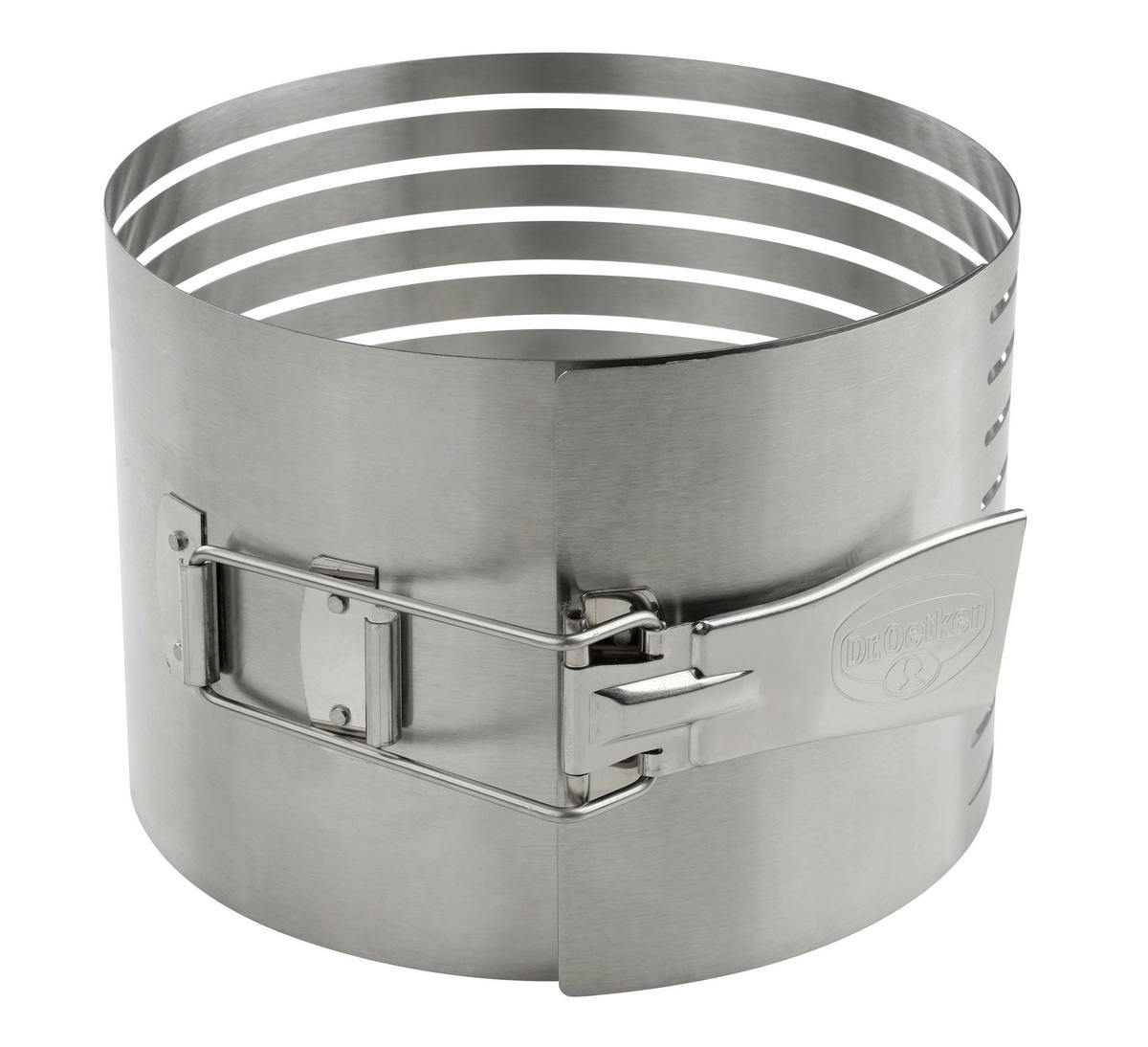 TORTENTEILER - Silberfarben, Basics, Metall (20cm) - Dr.Oetker