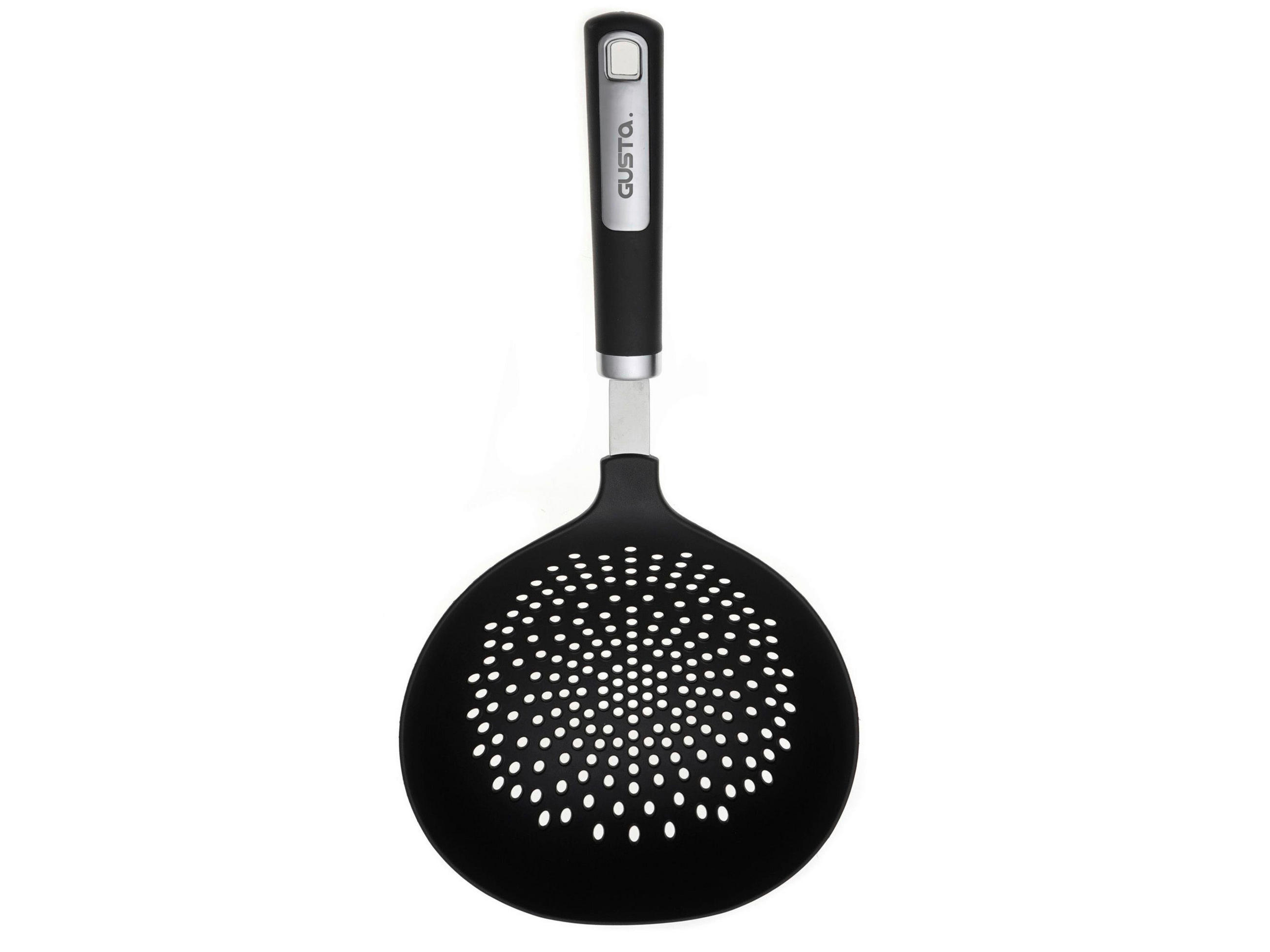 RUPIČASTA KAŠIKA - crna, Osnovno, plastika (36,5/18,8/7,8cm) - Gusta