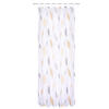 SCHLAUFENSCHAL  transparent  140/145 cm   - Gelb, KONVENTIONELL, Textil (140/145cm)