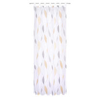 SCHLAUFENSCHAL  transparent  140/175 cm   - Gelb, KONVENTIONELL, Textil (140/175cm)