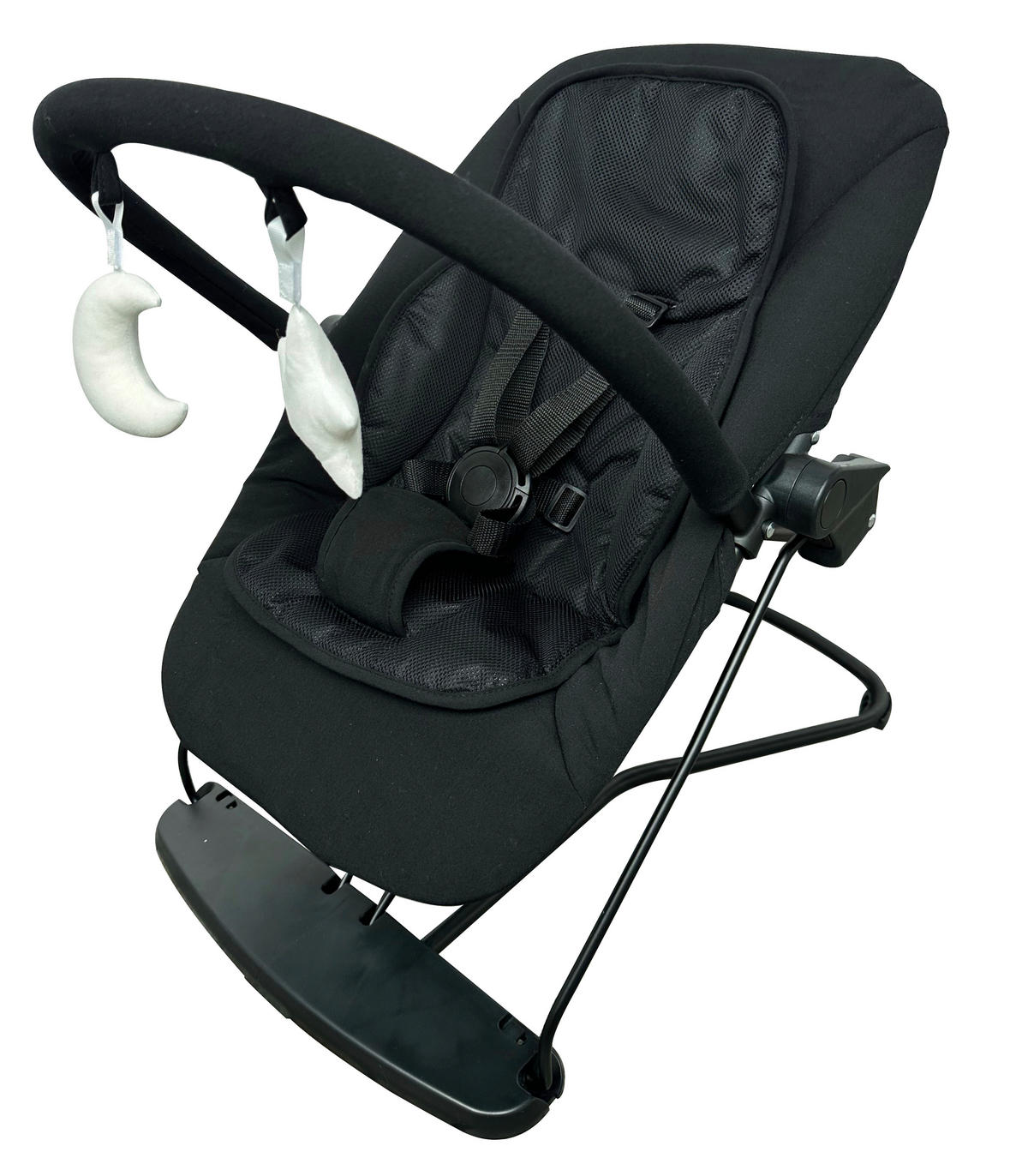 NJIHALICA  LUNCH  - crna, Osnovno, tekstil/metal (66/45/48-58cm) - My Baby Lou