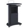STEHPULT 56/41/93 cm  in Schwarz  - Schwarz, Basics, Holzwerkstoff (56/41/93cm) - MID.YOU