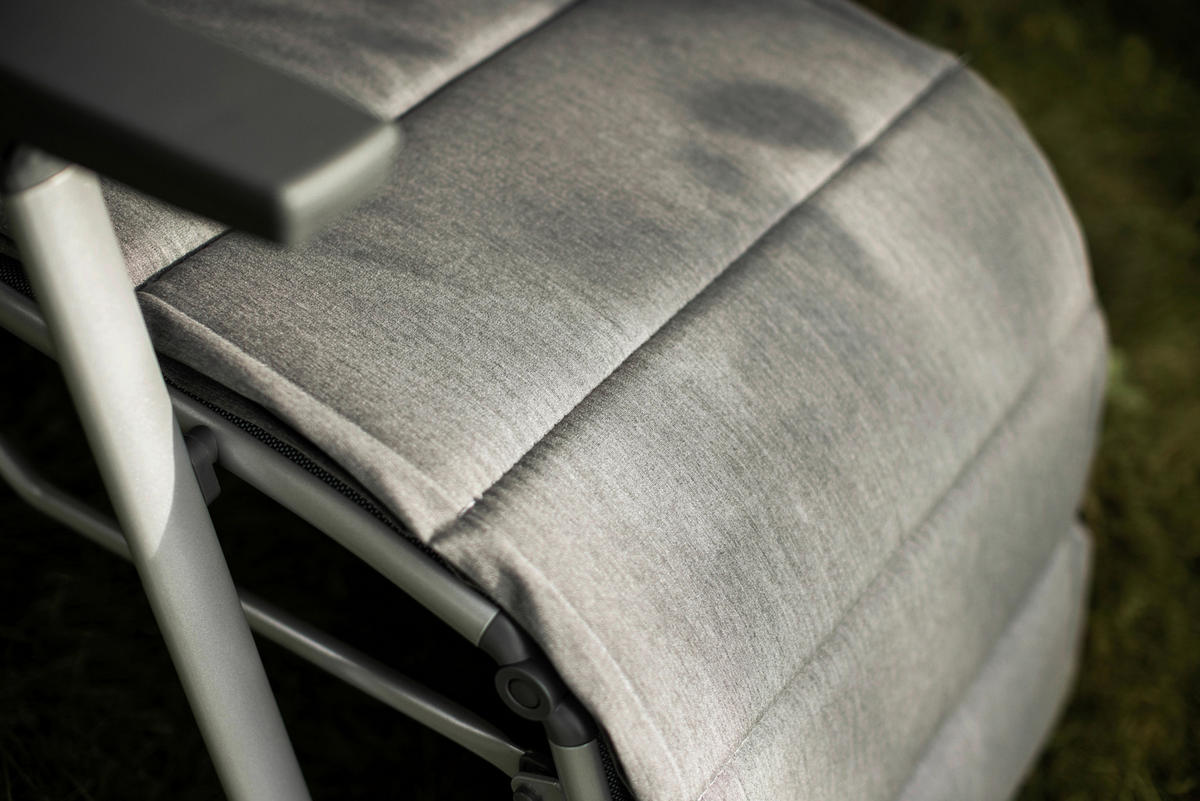 GARTEN-RELAXSESSEL Aluminium  - Anthrazit/Silberfarben, Basics, Textil/Metall (81/64/116cm) - Kettler