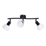 LED-STRAHLER 9,6/38/13 cm   - Klar/Schwarz, Basics, Glas/Metall (9,6/38/13cm) - Novel