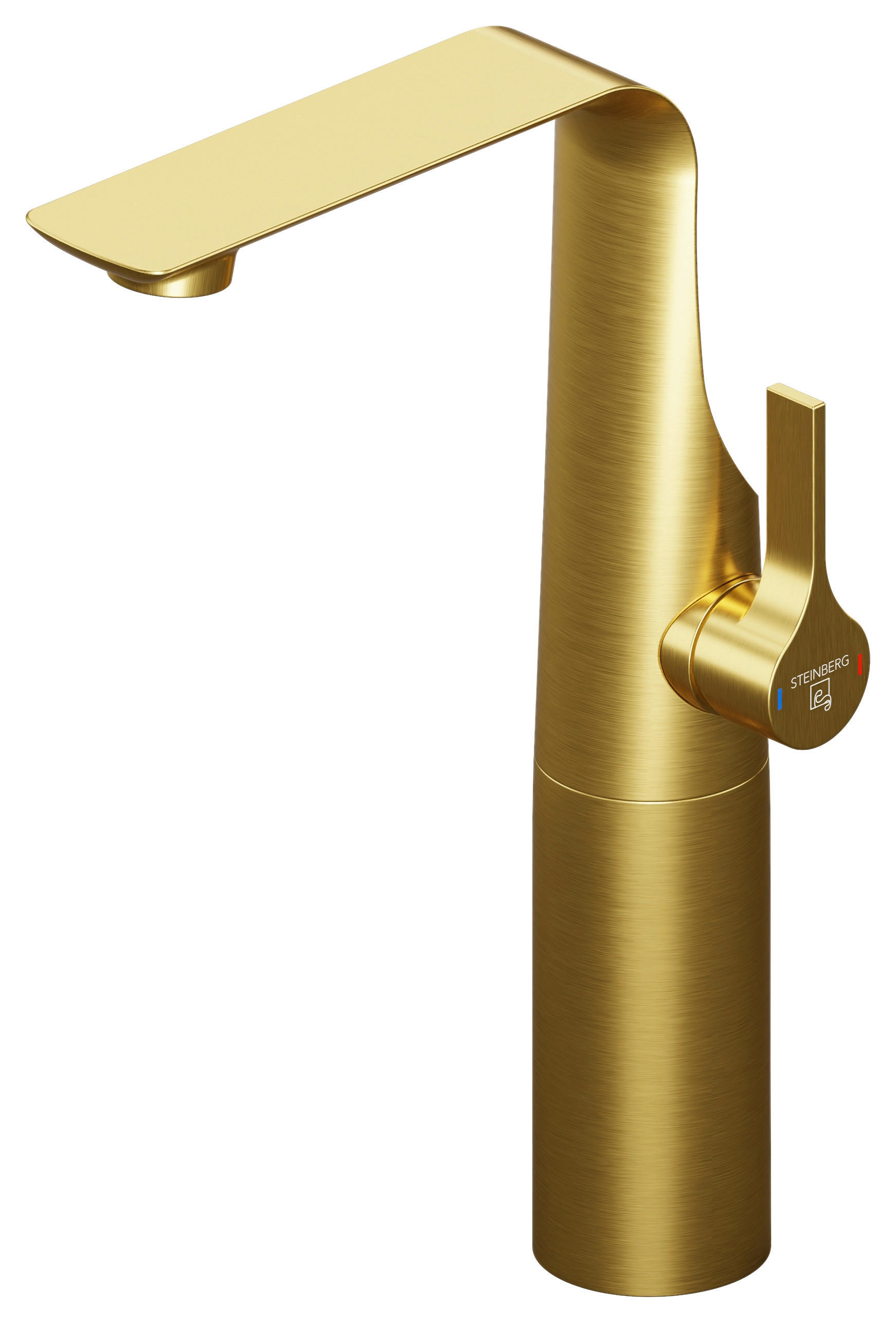 XXXLutz Waschtischarmatur Steinberg Serie 290 Gold 5.3x30.5x20.5 cm