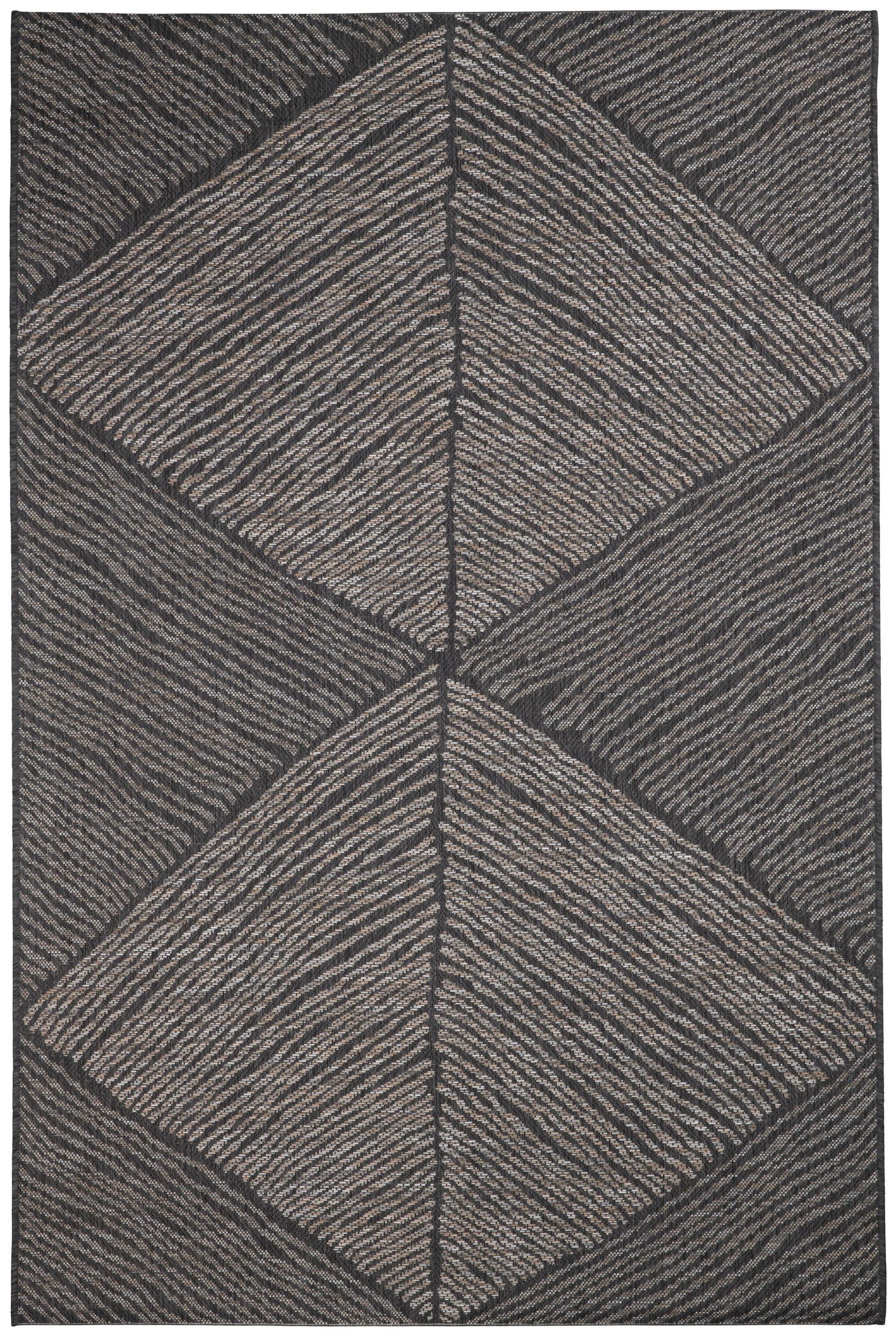OUTDOORTEPPICH 80/150 cm Ingrid  - Anthrazit, Design, Textil (80/150cm) - Novel