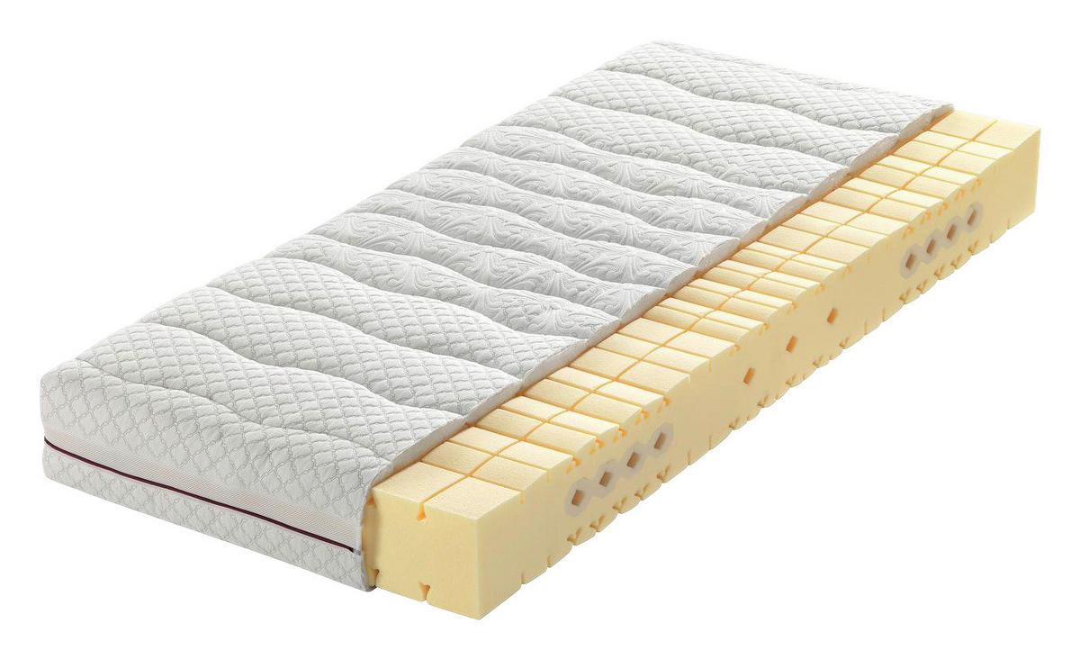 MATRACE, 90/200 cm - bílá, Basics, textil (90/200cm) - Novel