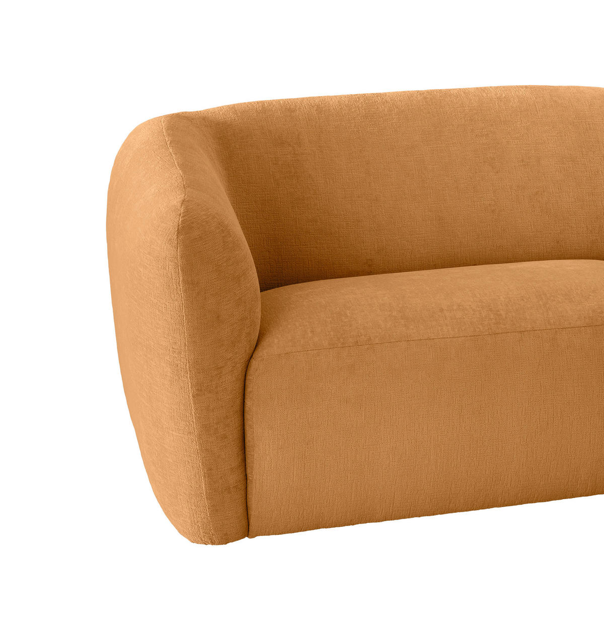 ECKSOFA in Mikrofaser Goldfarben  276/182 cm  - Goldfarben/Schwarz, MODERN, Kunststoff/Textil (276/182cm) - Livetastic