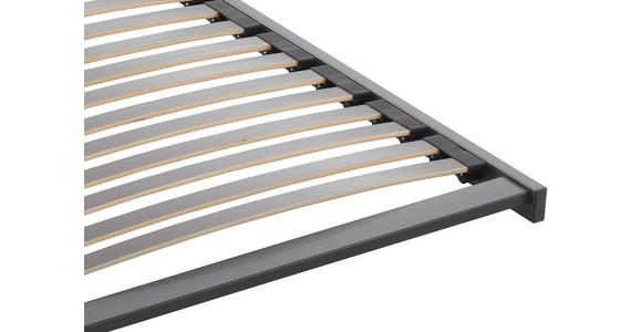 LATTENROST TOPFORM SPRINT S 80/210 cm Mittelzone verstellbar, Birke, Buche  - Dunkelgrau/Rot, Basics, Holz (80/210cm) - Novel