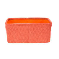 AUFBEWAHRUNGSKÖRBCHEN     - Altrosa, Basics, Textil (27,6/12/20cm) - Wenko