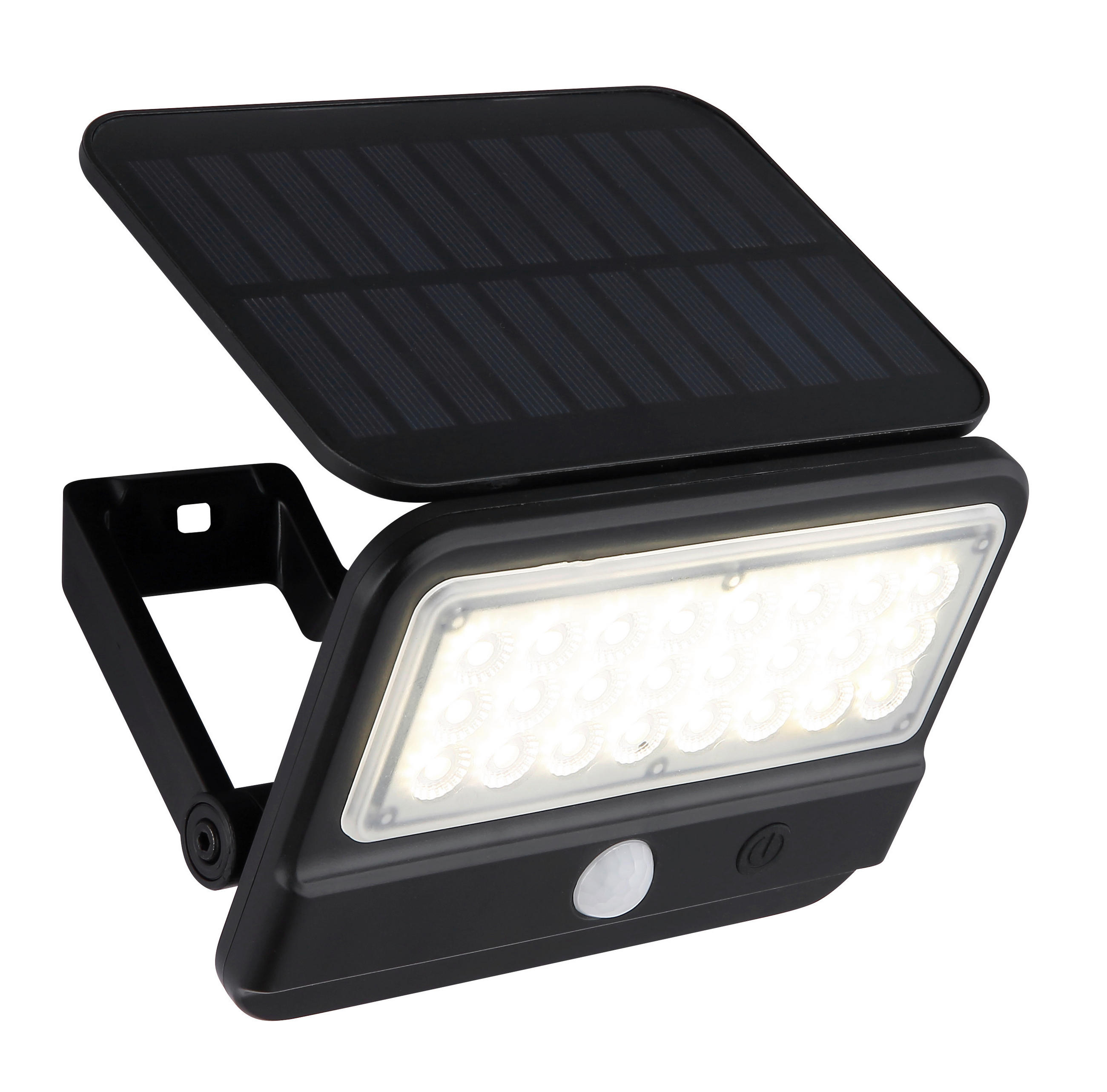 SVJETILJKA SOLARNA SOLAR  - crna, Basics, plastika (14,4/15,4/10,4cm)