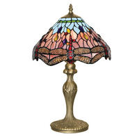 STONA LAMPA - boja mesinga, Konvencionalno, staklo/metal (30/45cm)
