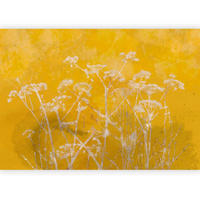 FOTOTAPETE  - Dunkelgelb/Weiß, LIFESTYLE, Textil (100/70cm) - artgeist