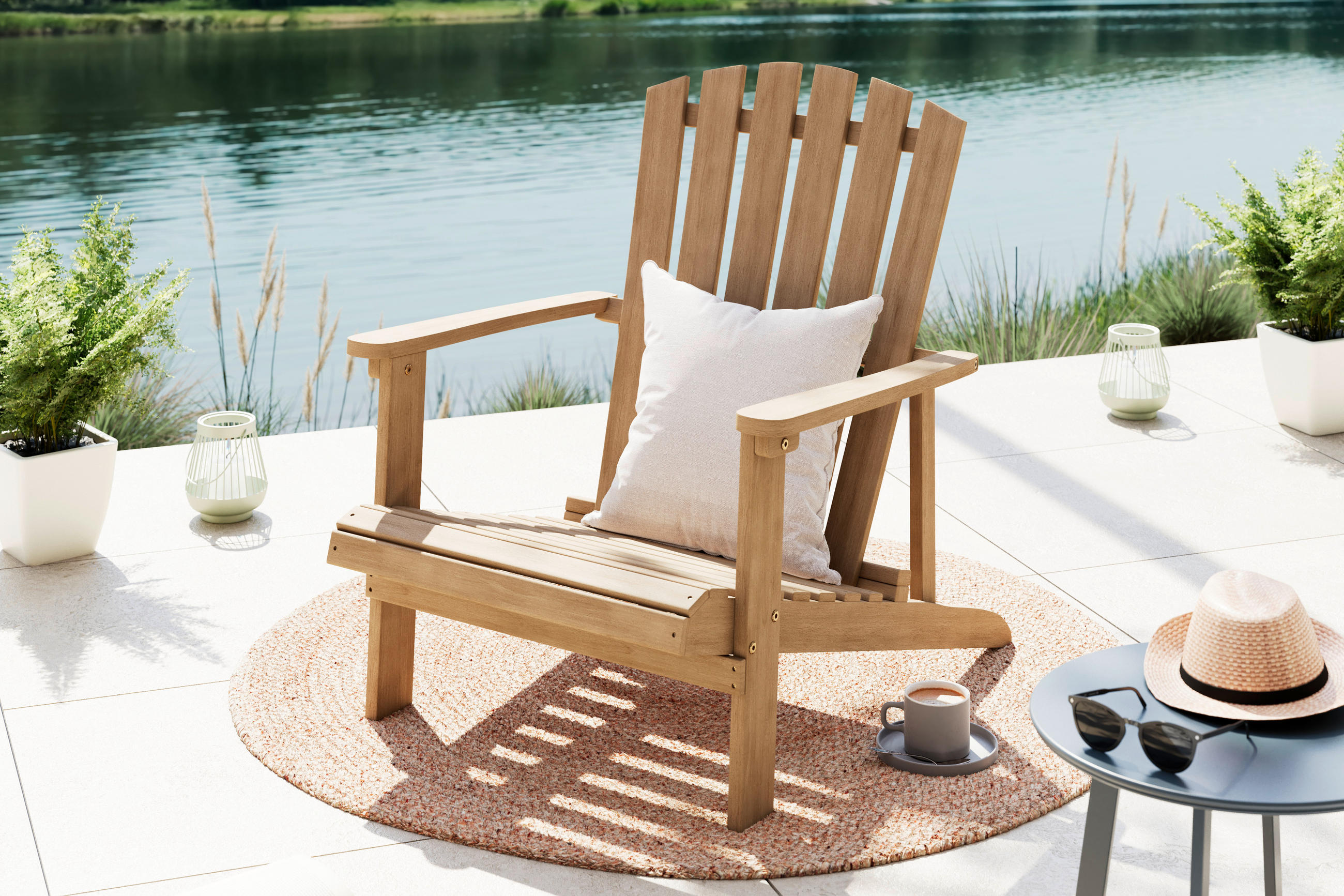 Ambia Garden ZAHRADNÍ RELAXAČNÍ ŽIDLE, dřevo