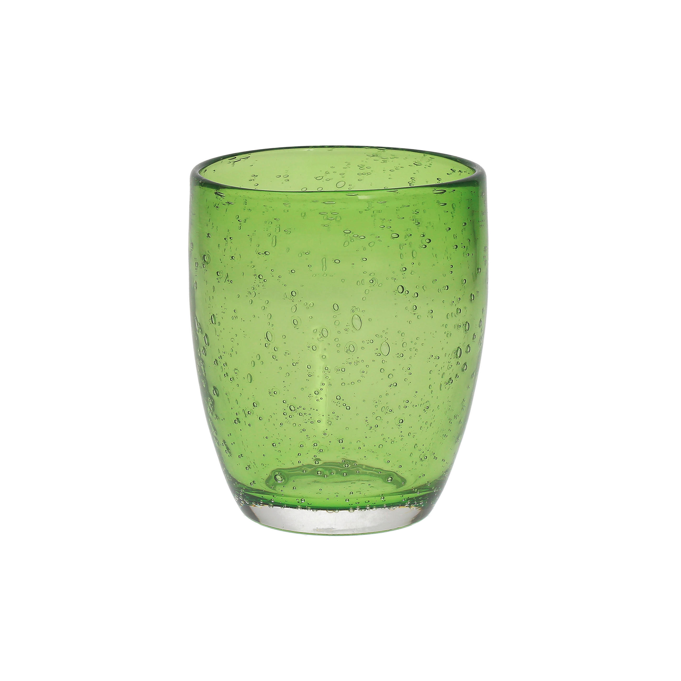 ČAŠA  380 ml  Bubbles  - zelena, Basics, staklo (8,5/10cm) - Tognana