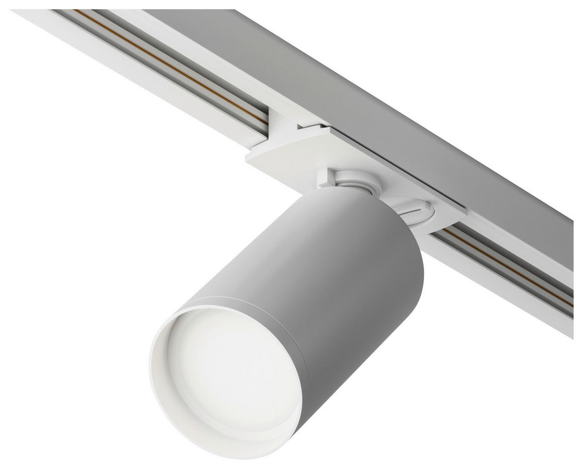 SCHIENENSYSTEM-STRAHLER - Weiss, Basics, Metall (5,2/12,5/9,2cm) - MAYTONI
