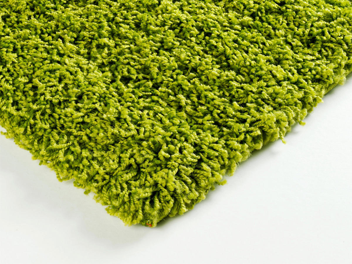 LÄUFER 80/240 cm FASHION SHAGGY  - Grün, Basics, Textil (80/240cm) - Novel