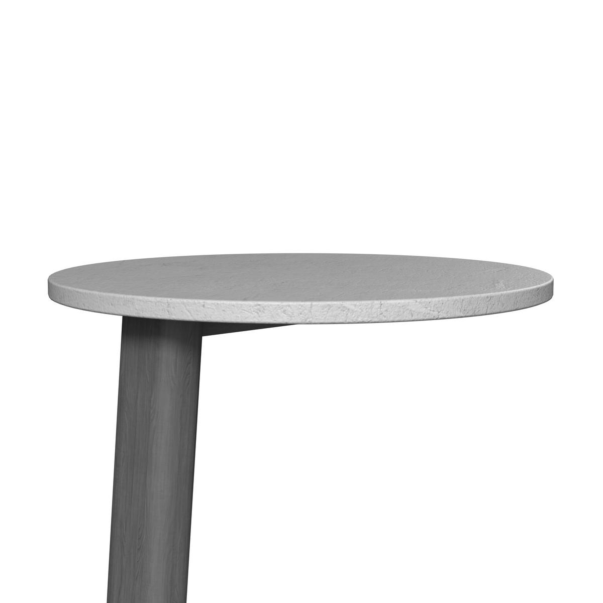 GARTENBEISTELLTISCH 30/30/50 cm Holz, Kunststoff  - Graphitfarben/Grau, ROMANTIK / LANDHAUS, Holz/Kunststoff (30/30/50cm) - Dieter Knoll