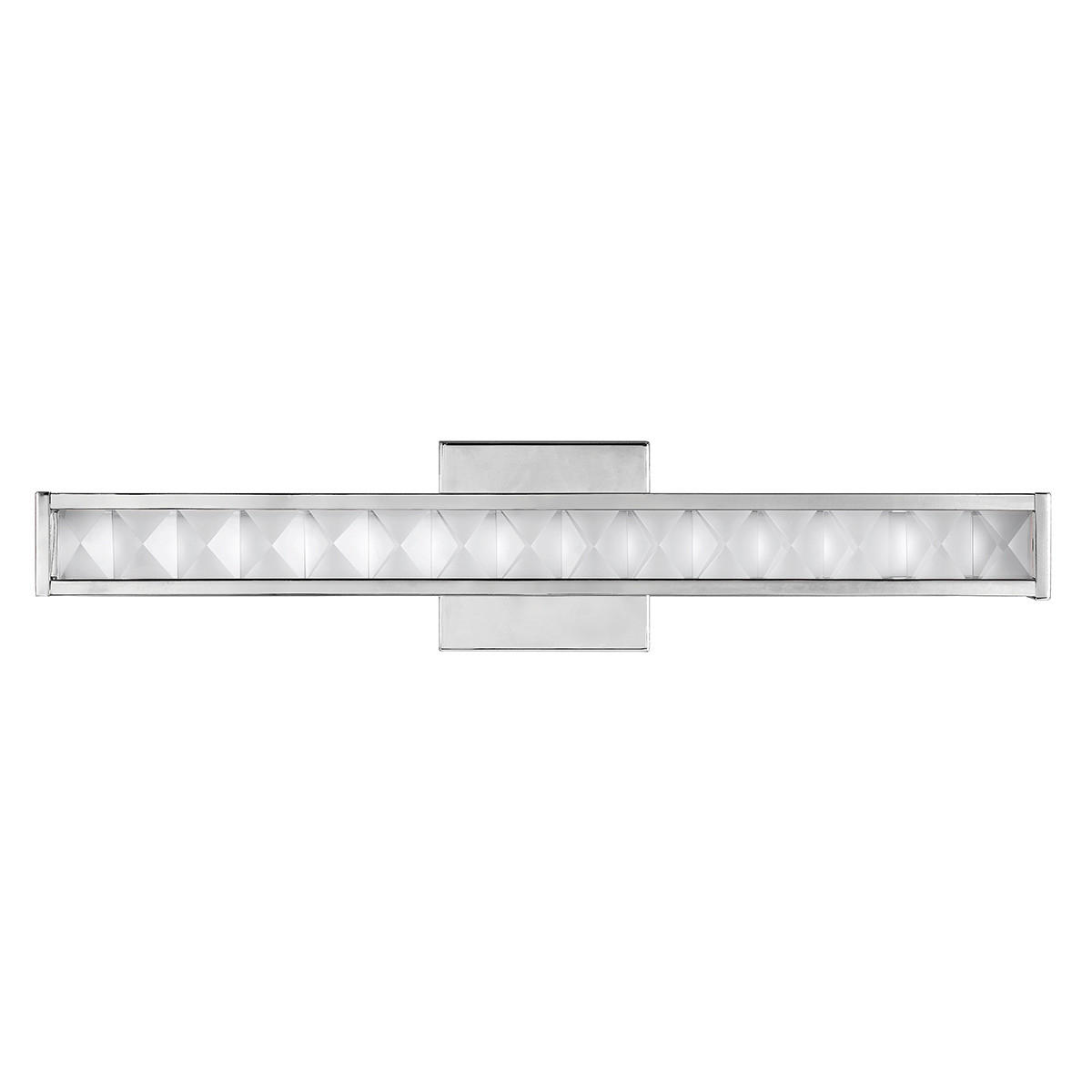 BADEZIMMER-WANDLEUCHTE Elstead Jessie 59.7/12.7/10.2 cm   - Chromfarben, Basics, Metall (59.7/12.7/10.2cm) - Elstead Lighting