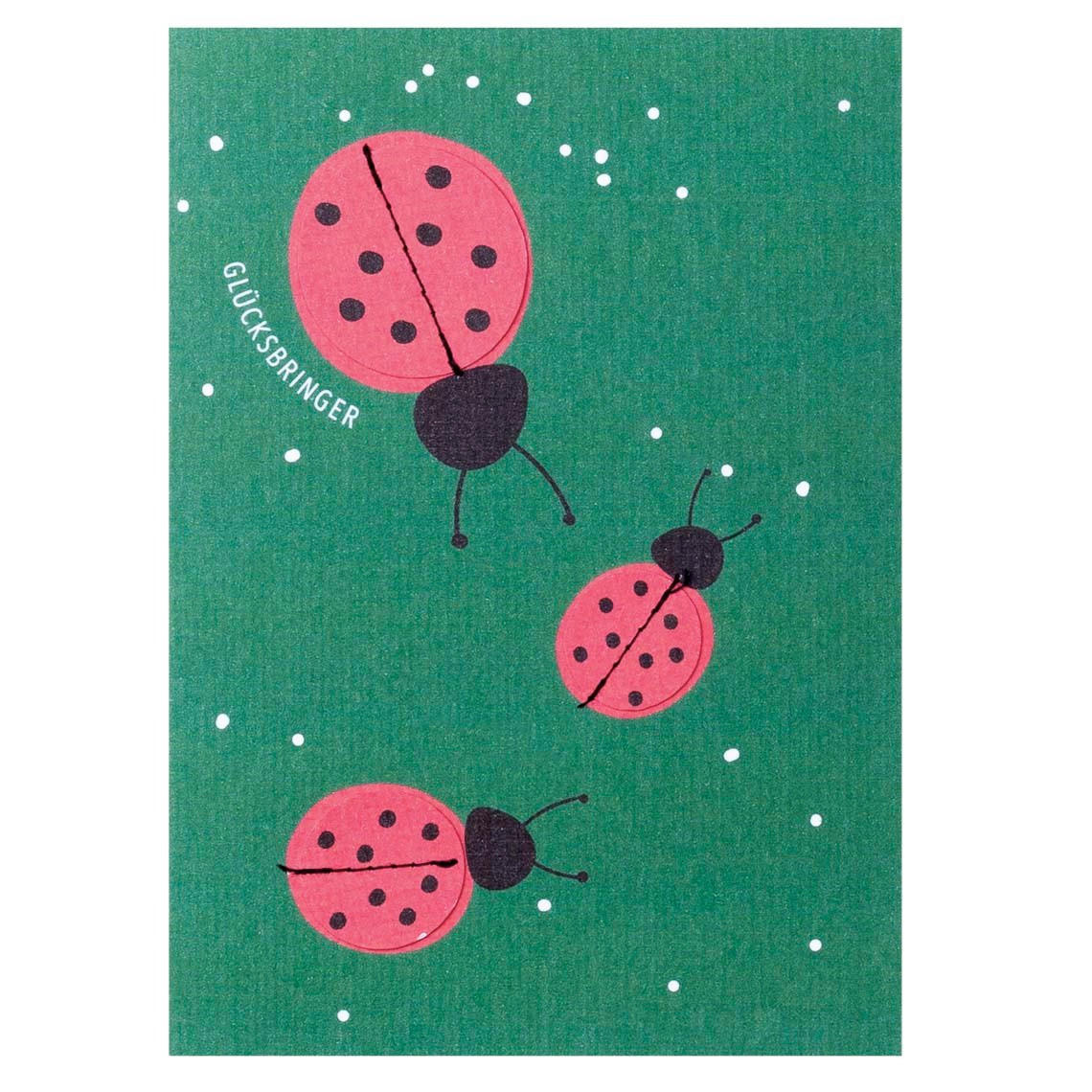 KARTE  - Grün, Basics, Papier (17.9/12.4/0.1cm) - Räder