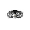 DECKENLEUCHTE  40/17 cm    - Schwarz, Design, Metall (40/17cm) - Trio Leuchten