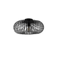 DECKENLEUCHTE  40/17 cm    - Schwarz, Design, Metall (40/17cm) - Trio Leuchten