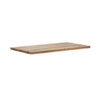 TISCHPLATTE - Wildeiche, Design, Holz (160/90/6cm) - Waldwelt