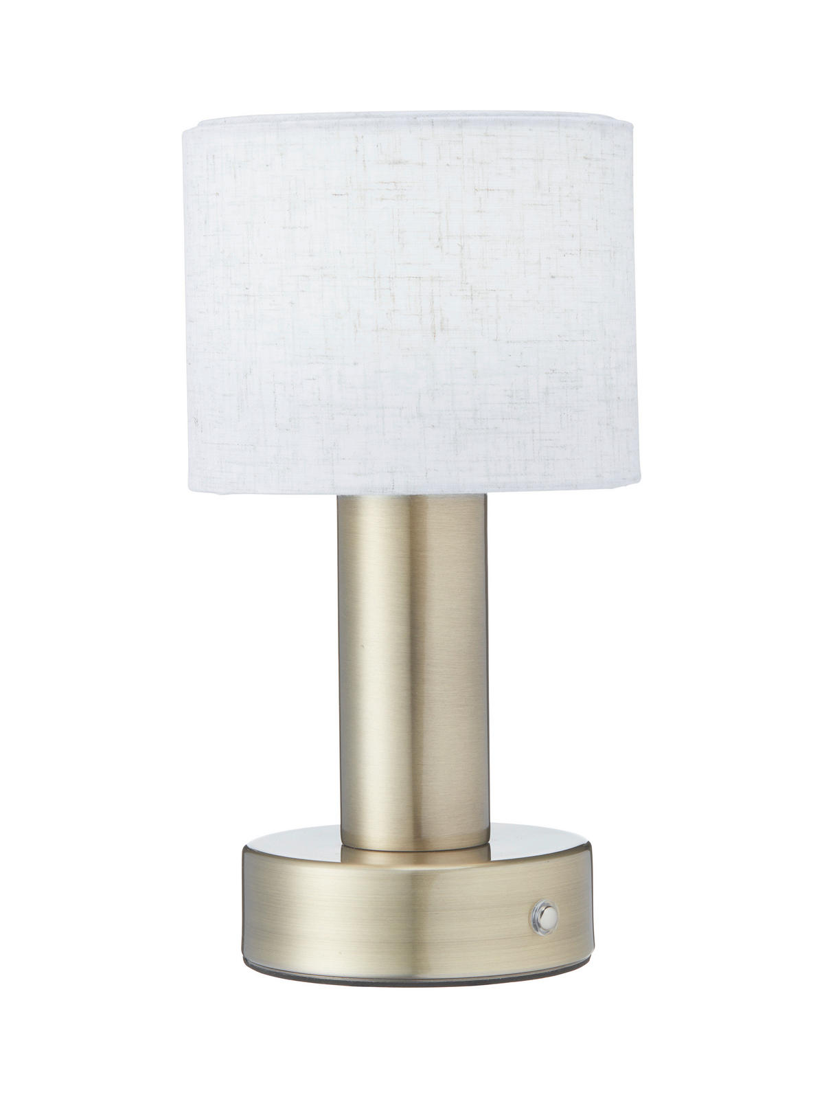 PORTABEL LAMPA Tiara 10/24 cm   - vit, Modern, metall/textil (10/24cm)