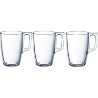 SET MED TEGLAS  - transparent, Basics, glas (7,6/11/7,6cm)