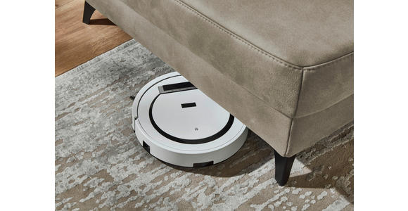 ECKSOFA Dieter Knoll Beigebraun Mikrofaser  - Beigebraun/Schwarz, Design, Textil/Metall (238/269cm) - Dieter Knoll