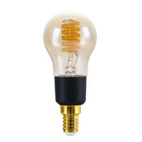 LED-LEUCHTMITTEL   E14 4,9 W  - Dunkelgelb, Basics, Glas (4,5/10,5cm) - Eglo