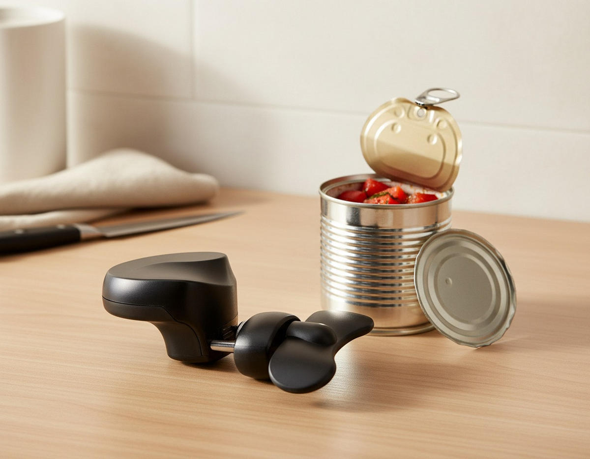 DOSENÖFFNER - Schwarz, Basics, Kunststoff/Metall (8/5/15cm) - moHA!