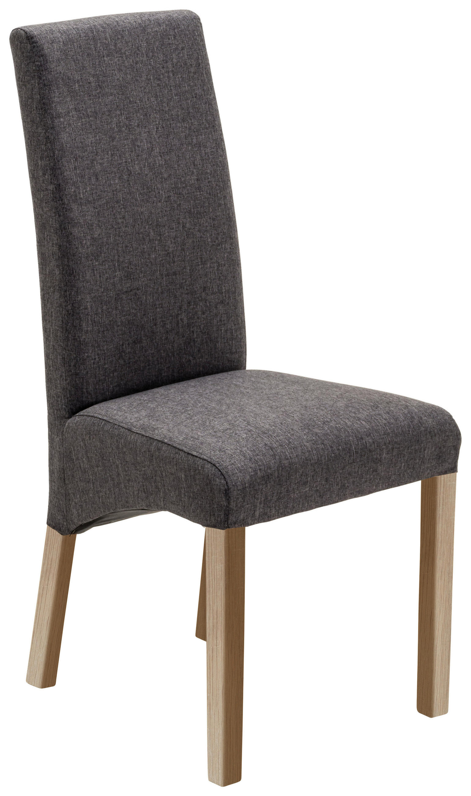 STUHL  in Webstoff Textil  - Anthrazit/Sonoma Eiche, KONVENTIONELL, Holz/Textil (47/102/57cm) - Carryhome