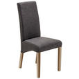 STUHL  in Webstoff Textil  - Anthrazit/Sonoma Eiche, KONVENTIONELL, Holz/Textil (47/102/57cm) - Carryhome