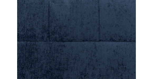BOXSPRINGBETT 180/200 cm,  in Dunkelblau, Topper, H3 + H3 = fest  - Schwarz/Dunkelblau, Design, Textil/Metall (180/200cm) - Esposa